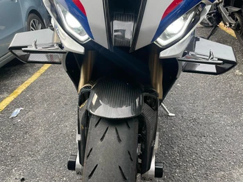 Fibra de Carbon 3K Motocicleta aripa Fata Carenaj Kit pentru BMW s 1000 rr 2019-2022 S1000R 2021+ M1000R 2023+