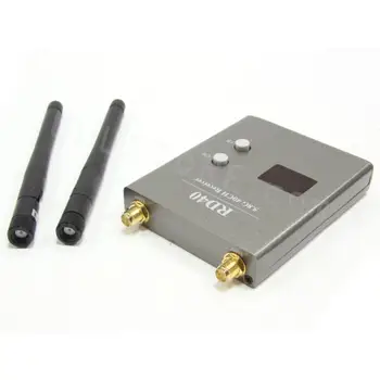 FPVOK FPV 5.8 GHz 40CH RD40 Raceband Dual Diversitatea Receptor a/V și Cabluri de Alimentare