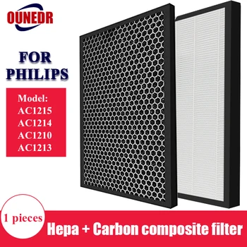 FY1410/ FY1413 Înlocuire filtru purificator de Aer pentru Philips AC1215 AC1214 AC1210 AC1213 AC2721 HEPA, filtru de carbon activ filte