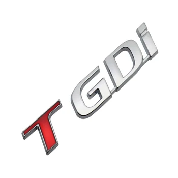 GDi GDi T autocolant auto pentru hyundai IX25 brand nou Tucson Santafe Retrofit de profil înalt GDI standard portbagaj auto logo