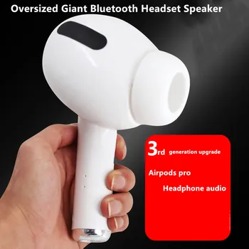 Gigantul Cască Model De Difuzor Bluetooth Wireless Headset Forma Stereo Music Player Creative Difuzor Radio Joacă Bar