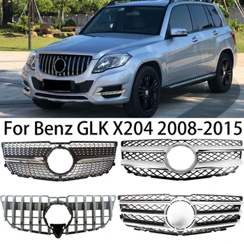 GT/Stil Diamant Pentru Mercedes Benz GLK X204 2008-Curse Fața Radiatorului de Rinichi Capota Grila Bara Tuning Auto