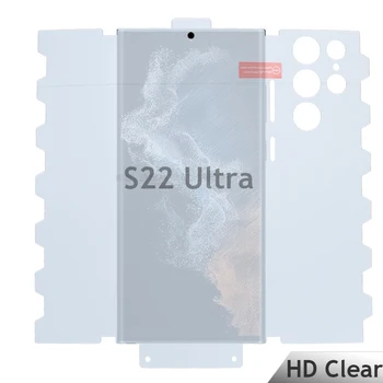 HD & AG Mat Curbat Hidrogel Film Pentru Samsung Galaxy S22ultra S22 Ultra S22plus Fața Părți Înapoi Acoperire Mată Ecran Protector