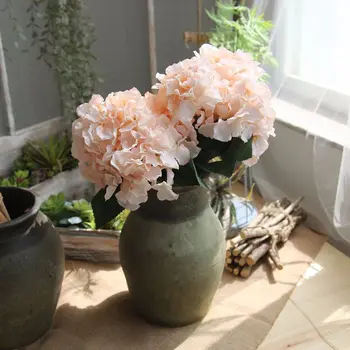 Hortensie toamna decor Acasă cu Hortensie decoratiuni de toamna pentru casa acasă decore artificiale flori fermă decor
