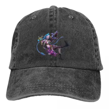 Jinx Șapcă de Baseball pentru Bărbați Pălării pentru Femei Vizieră de Protecție Snapback Arcane League of Legends Capace