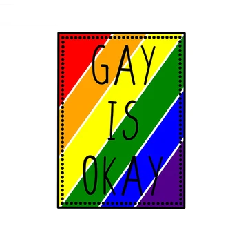 JuYouHui Exterior Accesorii Decal Iubesc LGBT Gay Semn Mașină de Autocolante de Vinil JDM Bara Portbagaj Grafica Anime Camper Decalcomanii