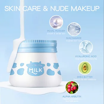 LAIKOU Lapte Crema de Strălucire 55g Facial Hidratant creme de fata pentru femei crema de îngrijire a pielii