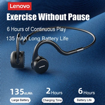 Lenovo X5 Căști Conducție Osoasă rezistent la apa IPX8 Built-in Memorie de 8GB Bluetooth Wireless 5.0 Casti MP3 Player de Muzică