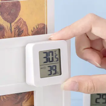 Mini Digital de Temperatură și Umiditate Metru Interioară în aer liber LCD Electronic Termometru Higrometru Senzor de Temperatură Indicator de Instrumente