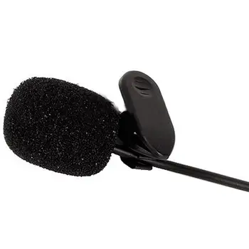Mini Înregistrare 3.5 mm Microfon Clip Cravată Guler pentru Telefonul Mobil Vorbind în Curs Suport Clip Vocal Audio Microfon de Rever