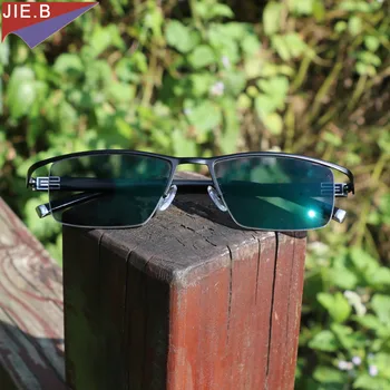 Moda de Tranziție ochelari de Soare Fotocromatică Progresivă Ochelari de Citit Bărbați Multifocale Puncte pentru Cititor în Apropiere de Far vedere dioptrii