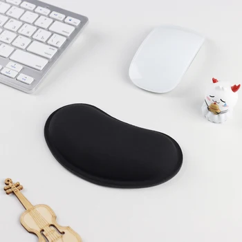 Mouse Pad Negru Mână Restul Rogojini Drăguț Încheietura Mâinii Suport Tastatura Laptop-Uri De Jocuri Tampoane Accesorii De Birou Deskmat Covor Kawaii Mausepad