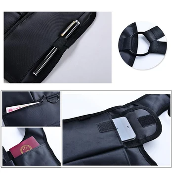 Multi-funcția de securitate anti-furt ascuns axila geanta de umar de telefon mobil ipad cheie sac de tactici și femei de călătorie organizatorii