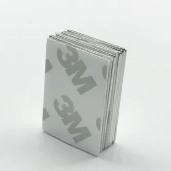 N35 magnet Neodim cu adeziv 3M mic bloc foarte puternic magnetic Permanent bandă adezivă mini Bar magnet de Frigider