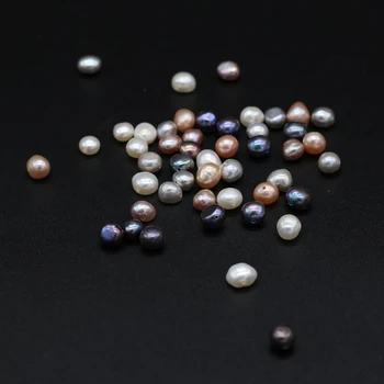 Naturale de apă Dulce Gaura de Perle Neregulate Liber Distanțier cu Margele pentru Bijuterii DIY Brățară Colier Cercei Accesorii