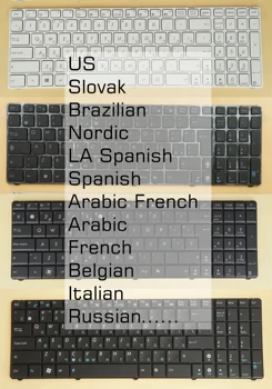 NE slovacă BR Nordic LA Tastatură spaniolă Pentru Asus R503A R503C R503U R503VD R704 R704A R704V R704VB R704VC R704VD U57D U57DE U57DR