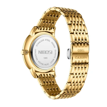 NIBOSI Nou Clasic Simplu din Oțel Inoxidabil Cuarț Ceasuri de mână de Brand de Moda pentru Bărbați Ceasuri cu Mâinile Luminos Relogio Masculino