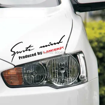 Nou Stil Sport Mintea Produs de Lancer EX Sport Stickere Auto Accesorii Decorative Reflectorizante Decalcomanii pentru Mitsubishi Lancer EX