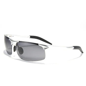 Noua Moda Polarizat ochelari de Soare de Conducere pentru Bărbați Incasabil din aluminiu, cadru din aliaj de magneziu UV400 masculin ochelari de soare 8177