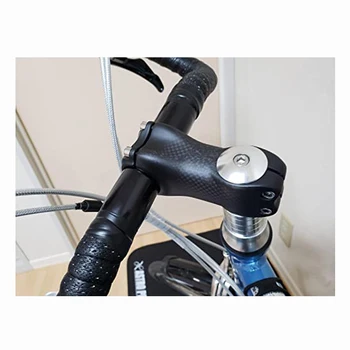 NU LOGO-ul Stem din Fibre de Carbon Biciclete Rutier Tulpini de Biciclete Tulpini Negru 6/17 Gradul 3K Lucios 70/80/90/100/110/120/130 Stem de Carbon Drum