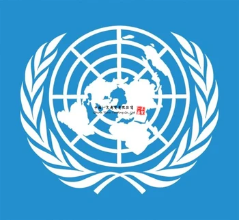 Organizația Națiunilor Unite Onu Glob Albastru Militare Autocolant Decal Vehicul Ideal