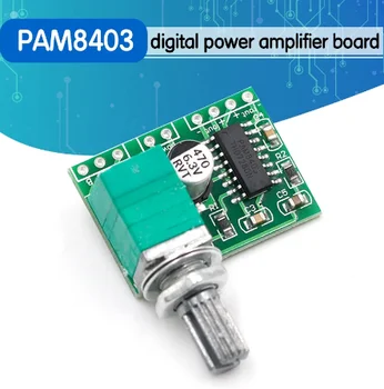 PAM8403 Mini 5V Audio Amplificator Digital de Bord Cu Comutator Potențiometru USB Alimentat Digital Audio Amplificator de Putere Cip