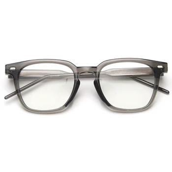 Peekaboo obiectiv clar ochelari pătrați bărbați TR90 negru de înaltă calitate acetat optice rama de ochelari femei stil coreean grupa de articole pentru cadouri
