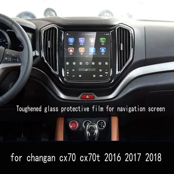 Pentru changan cx70 cx70t 2016 2017 2018 2019 2020 mașină de navigare gps cu ecran tactil de protecție LCD sticlă Securizată film