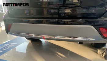 Pentru Toyota Highlander Hybrid 2021 2022 Chrome Bara Spate Buza Body Kit Eleron Turnare Trim Autocolant Accesorii Styling Auto