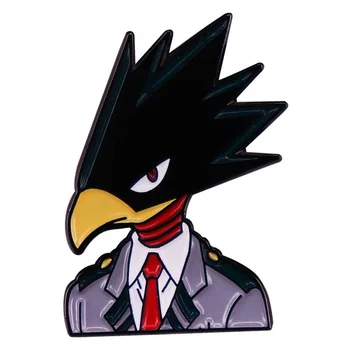 Personaj Anime Email Broșe Caracatiță Drăguț Băiat Domnule Vultur Insigna De Rever Pin Pălărie Haine Moda Bijuterii Accesorii