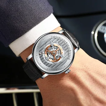 PINDU 2023New Numărul Design Sport Ceas Mecanic Barbati Ceasuri de Top de Brand de Lux Montre Homme Ceas Bărbați Automat Ceas Schelet