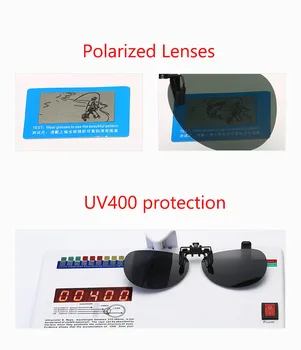 Polarizate de Epocă Retro Clip Pe Flip-Up ochelari de Soare Barbati Femei pentru Miopie Ochelari de Conducere Pescuit Ochelari Ochelari de Soare UV400