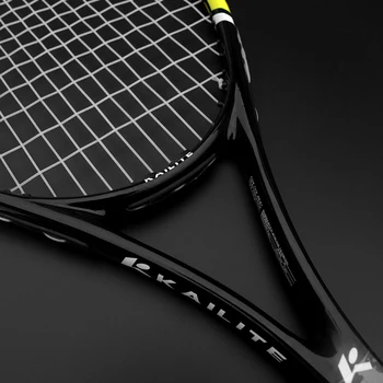 Proffisional Tehnice Tip Carbon Rachete de Tenis Raqueta Tenis Racheta Șir de Padel Tennisracket Racheta de Tenis Sac 50-58 KG