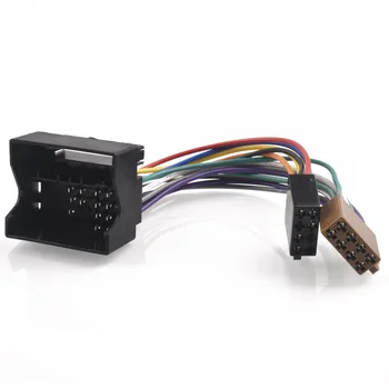 Radio auto ISO Comutator de Adaptor Cablu adaptor quadlock pentru vw Polo Bora Golf V, Touran Tiguan pentru Audi a4 a5 a6