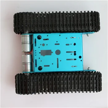 Rezervor de Sasiu pe Senile Platforma Auto TA101 cu Dual 12V DC 350rpm Motor pentru Arduino DIY Jucărie Robot Parte
