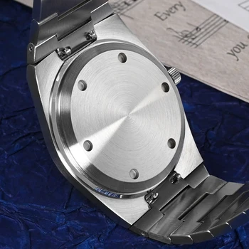 San Martin Barbati Ceas 40mm Miyota 9015 Clasic de Rochie de Lux Automată Ceasuri Mecanice de Eliberare Rapidă Brățară din Oțel Inoxidabil