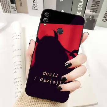 Sexy Femeie Diavol Cazul în care Telefonul pentru Huawei Honor 10 m 8X C 5A 20 9 10 30 lite pro Voew 10 20 V30