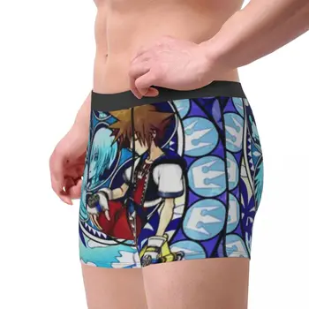 Sora Inima Kingdom Hearts Chiloți Breathbale Chilotei sex Masculin Lenjerie de Imprimare pantaloni Scurți Boxeri