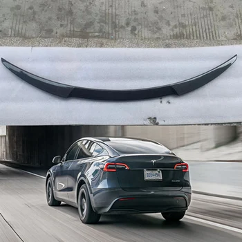 Spoiler Spate ABS Spoiler Portbagaj Finisaj Negru Pentru Tesla Model Y 2020+