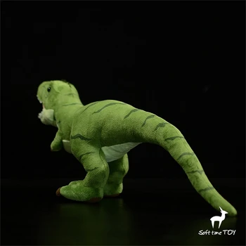 T-Rex De Inalta Fidelitate Anime Drăguț Jurassic Pluș Dinozaur Jucării De Pluș Realiste Animale De Simulare Umplute Papusa Kawai Jucărie Cadouri