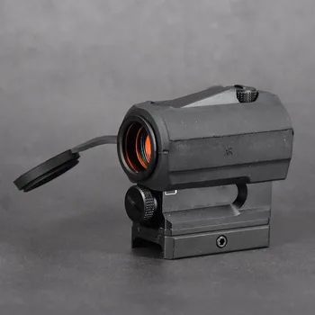 Tactice de Înaltă Definiție Reflex 1x22 Reglabil LED Red Dot Sight Cu Cauciuc Capac de Protecție de 0,5 MOA