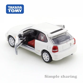 Takara Tomy Tomica Premium 37 Honda Civic Type R Scară 1/62 Masina Fierbinte Pop Pentru Copii Jucarii Pentru Autovehicule Turnat Sub Presiune, Metal Model