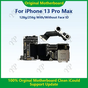 Testat pe deplin Autentice Placa de baza Pentru iPhone 13 Pro Max 128g/256g Cablajului Original Cu Fața ID Curățate iCloud Transport Gratuit