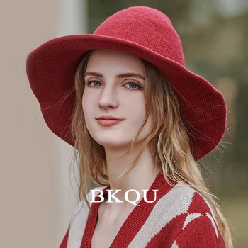 Tricotate Roșu Pălărie de Halloween pentru Femei de Iarnă Lână Ascuțite Vrăjitoare Pălărie Cald Îngroșat Lână Pliabil Pălării Magice pentru Femei Barbati Fete Baieti