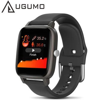 UGUMO T98 Ceas Inteligent Temperatura Corpului Măsura Rata de Inima monitorizarea Tensiunii Arteriale Fitness Tracker Sport smartwatch pentru Femei Barbati