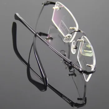 Unisex Ochelari de vedere Barbati Ochelari fără ramă Cadru de Titan Rame Ochelari de vedere Optic Ochelari Ochelari Rame oculos de grau