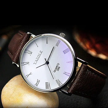 Yazole Bărbați Ceasuri de Moda Simplu Bărbați Ceasuri de Romi Dial Cuarț Încheietura Ceas Barbati Dropshipping 2022 Nou-veniți mannen horloge