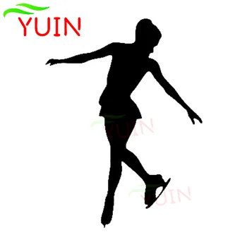 YUIN Sport Patinaj artistic Masina Decal Corp de Moda Decorare Fereastră PVC protecție Solară rezistent la apa Autocolant Pot Fi Personalizate de Culoare