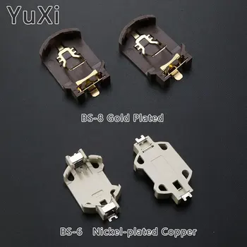 YUXI 10BUC B-6 B-8 CR2025 3V CR2032 ML203 Baterie Buton Socket Suportul Bateriei Cutie de Depozitare 2025 2032 Baterie Organizator