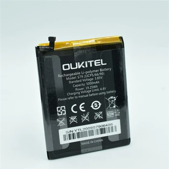 În Stoc 2022 data de producție pentru OUKITEL WP8 Pro baterie 5000mAh Mult timp de așteptare de Mare capacitate pentru OUKITEL S79 baterie